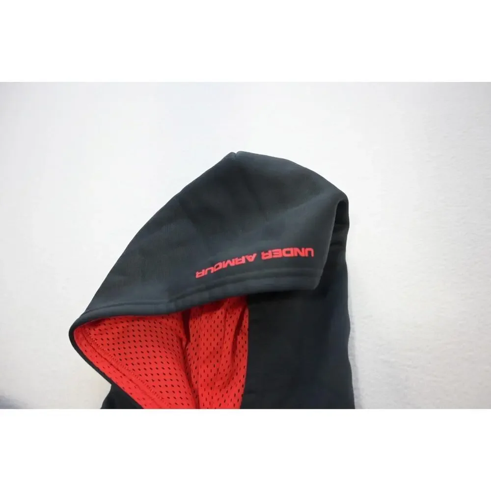Under Armour Storm1 Hoodie Loose Black Pullover Athletic Sweater‎ Boys Sz Medium